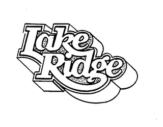 LAKE RIDGE trademark