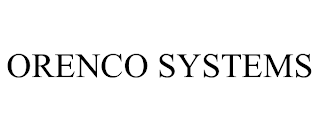 ORENCO SYSTEMS trademark