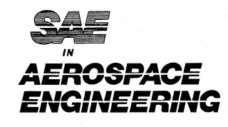 SAE IN AEROSPACE ENGINEERING trademark