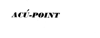 ACU-POINT trademark