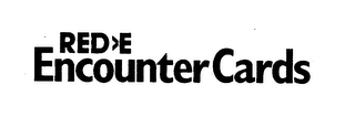 RED E ENCOUNTER CARDS trademark