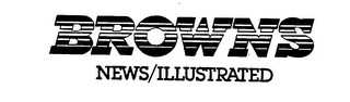 BROWNS NEWS/ILLUSTRATED trademark