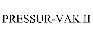 PRESSUR-VAK II trademark