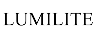 LUMILITE trademark