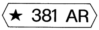 381 AR trademark