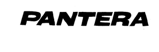 PANTERA trademark