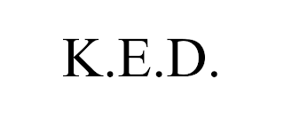 K.E.D. trademark