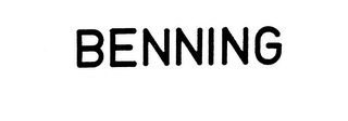 BENNING trademark