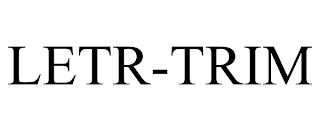 LETR-TRIM trademark