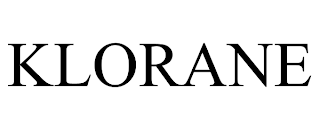 KLORANE trademark