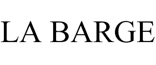 LA BARGE trademark