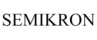 SEMIKRON trademark