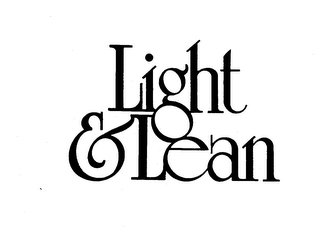 LIGHT & LEAN trademark