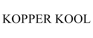 KOPPER KOOL trademark