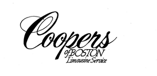 COOPERS OF BOSTON LIMOUSINE SERVICE