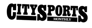 CITY SPORTS MONTHLY trademark