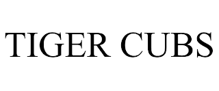 TIGER CUBS trademark