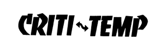 CRITI-TEMP trademark