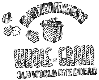 MUNZENMAIER'S WHOLE GRAIN OLD WORLD RYE BREAD