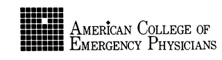 AMERICAN COLLEGE OF EMERGENCY PHYSICIANS