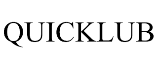 QUICKLUB trademark