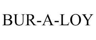 BUR-A-LOY trademark