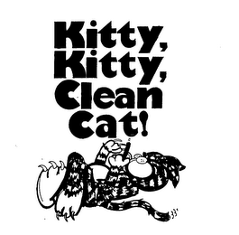 KITTY, KITTY, CLEAN CAT!