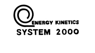 ENERGY KINETICS SYSTEM 2000 trademark