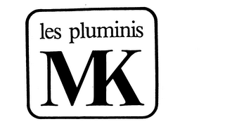 LES PLUMINIS MK trademark