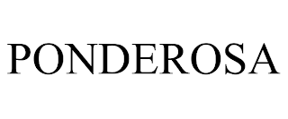 PONDEROSA trademark