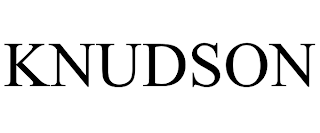 KNUDSON trademark