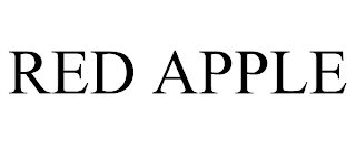 RED APPLE trademark