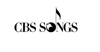 CBS SONGS trademark