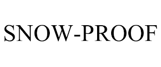 SNOW-PROOF trademark