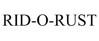 RID-O-RUST trademark