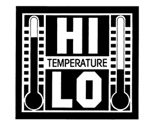 HI-LO TEMPERATURE