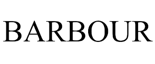 BARBOUR trademark