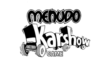MENUDO KAR SHOW trademark