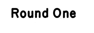 ROUND ONE trademark
