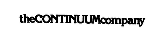 THE CONTINUUM COMPANY