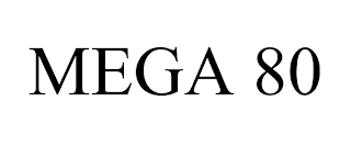 MEGA 80 trademark