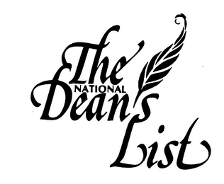 THE NATIONAL DEAN'S LIST trademark