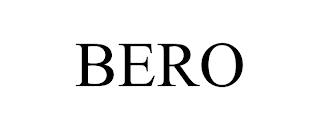 BERO trademark