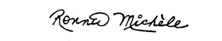 RONNIE MICHELE trademark