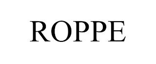 ROPPE trademark