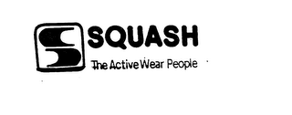 SQUASH THE ACTIVE WEAR PEOPLE trademark