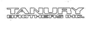 TANURY BROTHERS INC. trademark