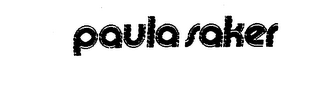 PAULA SAKER trademark