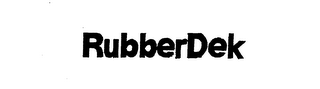RUBBERDEK trademark