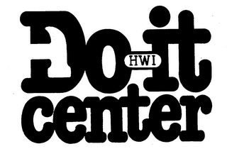 DO HWI IT CENTER trademark